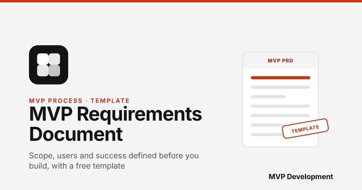 MVP Requirements Document: How to Write One (+ Free Template)